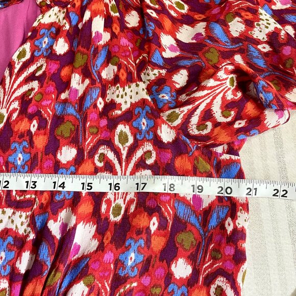 ANTHROPOLOGIE Robin Tiered Short Sleeve Mini Dress M - Picture 11 of 12